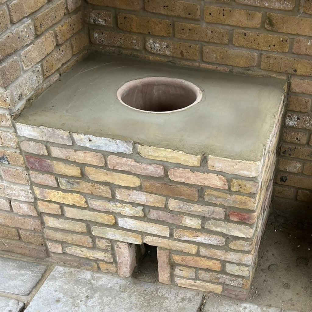 DIY garden tandoor pot