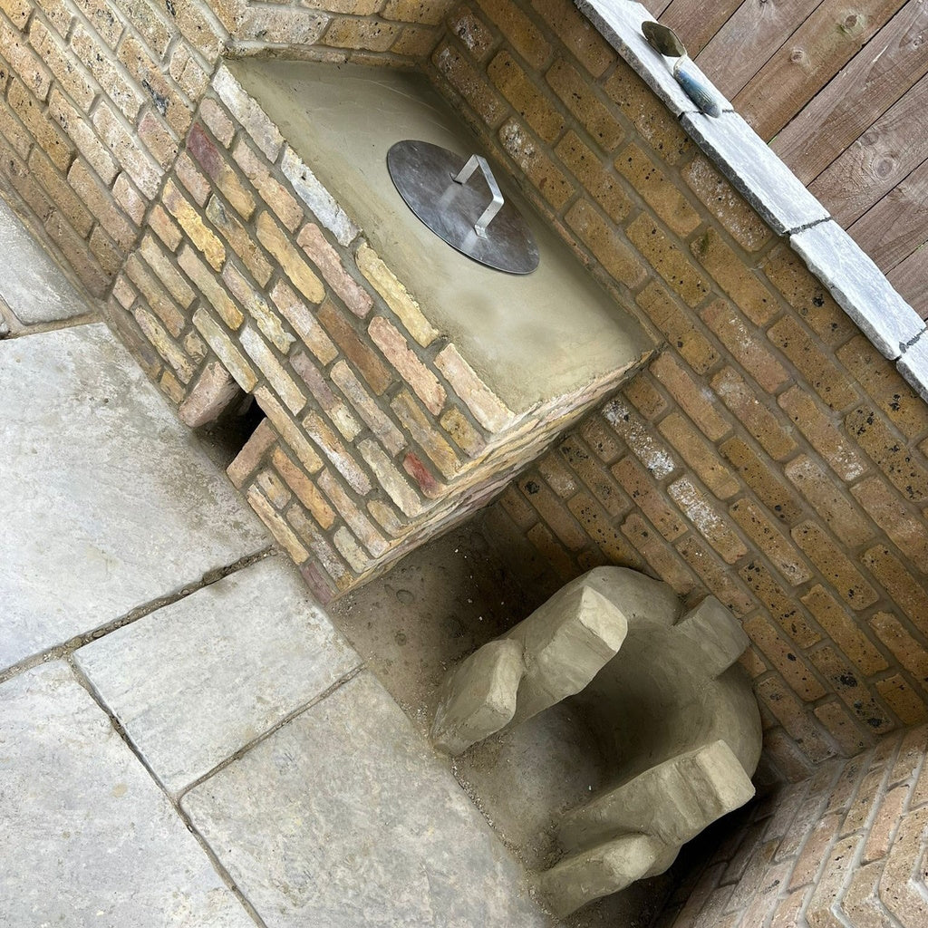 DIY garden tandoor pot