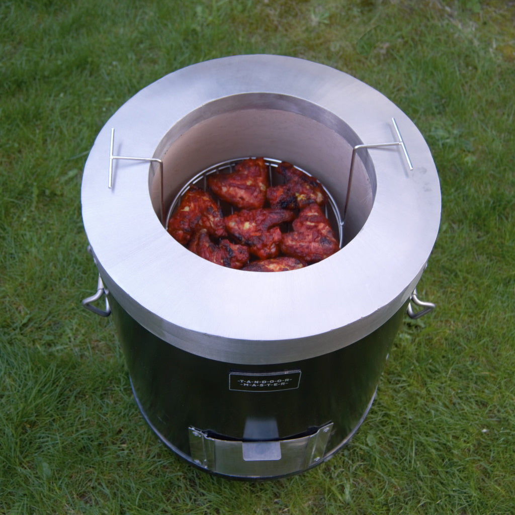 Tandoor BBQ grill tray
