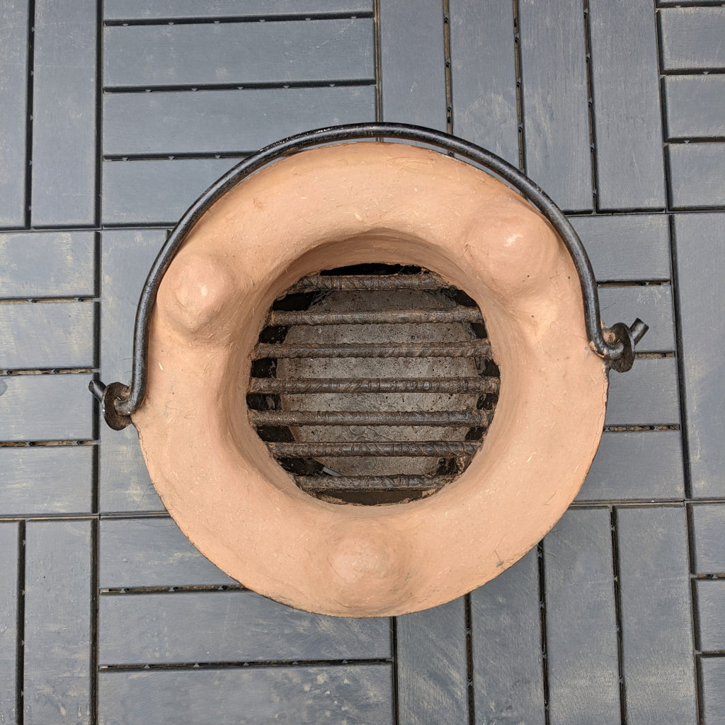2 in 1 Chulha Stove and BBQ | Outdoor Chulla with BBQ grill tray