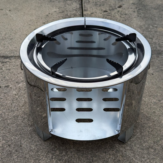 Steel Chulha Stove | Outdoor Chulla