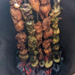 green chicken and chicken wings in large tandoor