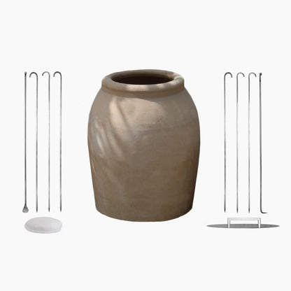 DIY garden tandoor pot